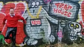 Exploring the Abandoned Allen Brickworks. The Graffiti Village. Southowram. Halifax