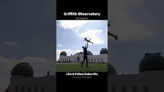 Griffith Observatory with Views of Downtown Los Angeles