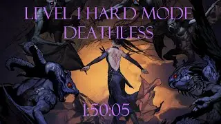 Castlevania: Order of Ecclesia - Max Lvl. 1 Hard Mode Deathless in 1:50:05