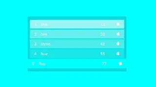 List Style Hover Effect | HTML | CSS