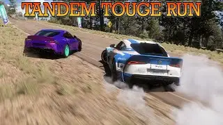 Tandem Drifting Up Mountain Touge | Forza Horizon 5