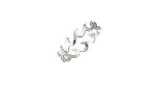 Pura Vida Wave Band Ring SKU: 9329419