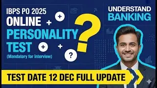 IBPS PO Personality Test OUT 😱 Mandatory for Interview! Full Rules + Webcam & No Breaks EXPLAINED