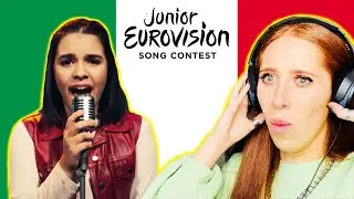 I REACTED TO ITALY'S ENTRY FOR JUNIOR EUROVISION 2021 // ELISABETTA LIZZA - SPEECHIO