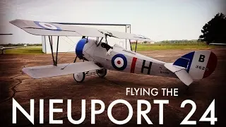 Airdrome Nieuport 24 Landing