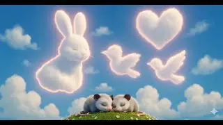 Pip and Ella Learn From the Clouds ☁️ | A Gentle Forest Story for Kids