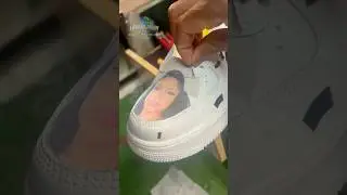 #tribute#memorial #inmemoryof #fallenangel #richycustoms #customshoes #sneakerhead #sneakerart #dove