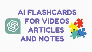 AI Flashcards for any videos, sites, or notes with Snipo🌟 Anki AI