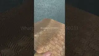 Copper wire mesh #metalmesh #glasslamination #walldecoration #wallcoverings #wallpanel #artdesign