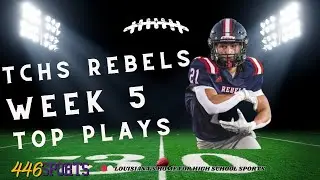 REBELS ROLL! | Teurlings Catholic vs Comeaux Spartans Highlights 🏈 | 446Sports