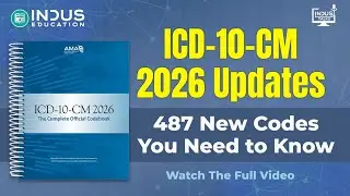 ICD-10-CM 2026 Updates #icd10 #indus #medical_coding_tutorials #2026updates