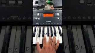 C major 7 piano chord | easy piano notes | piano tutorial #pianochords #easypianonotes #pianocover
