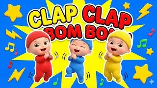 Clap Clap Boom Boom Baby 🎶 | Fun Baby Dance Song | @Lullidoo