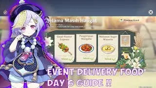 【Genshin Impact】Food Delivery Day 6 - While It's Warm Event Indonesia