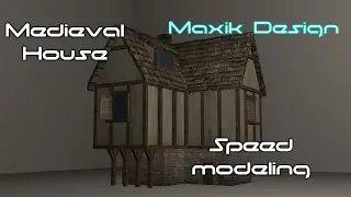 #1 Daily Speed Modeling - Medieval House