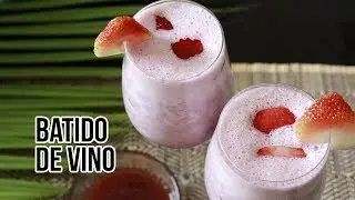 Recetas. Batido de vino. Sabor en la mesa. Cocina facil.
