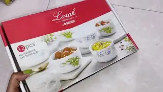 Borosil 12pcs Multipurpose Katori with Lid Set Review | @NamasteRecipes | Kitchen Finds | Under 500