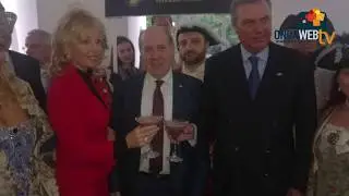 Carlo e Camilla di Borbone alla Reggia di Caserta