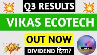 Vikas Ecotech Q3 results 2026 | Vikas Ecotech results today | Vikas Ecotech Share News