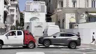 Chaos In Cannes | Towing Car | Carlton Hotel | Ferrari Driver | Film Festival | C&ocirc;te D' Azur  [4K]