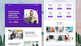 Coursez Education Online Courses Elementor Template Kit