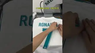 17/18 Real Madrid home jersey player version No.7 Cristiano Ronaldo #realmadrid #ronaldo #retro