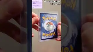 auto by tara sands#pokemonchannel #pokemon #pokemonfandom #collectiblecards#subscribe #subscribe