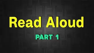 PTE Speaking : Read Aloud (Part 1)