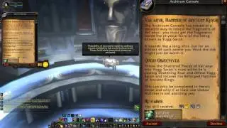Eilthis Gets Hammered - Val'anyr Completion and Quest Line