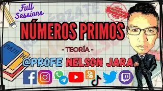 🔊 NÚMEROS PRIMOS - Teoría - #matemática   #aritmetica  #profenelsonjara