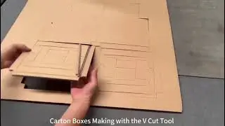 Cutting Machine for Corrugated Board Carton Box Acrylic PVC Foam Honeycomb Cardboard Car Stickers