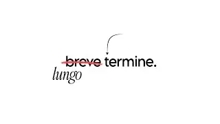 non pensare sul breve termine...