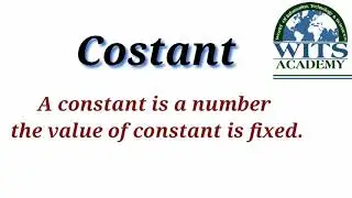Class Six Math Unit 6 Ex 6 2 Variable & Constant Video 4 Week 5 | Online Class