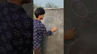 how to make rabbit drawing step by step for beginners #shorts #viral #art