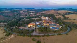Vista a&eacute;rea dos ao redores do Hotel Resort Monreale Po&ccedil;os de Caldas