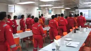 ConocoPhillips Indonesia - Belida Crew Morning Gymnastic
