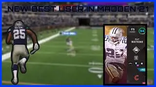 *NEW* 94 CAMPUS HERO PAT WATKINS IS THE BEST USER IN MADDEN 21 ULTIMATE TEAM GAMEPLAY