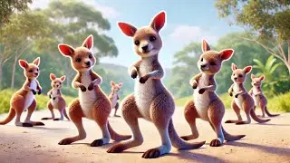 Fun Kangaroo Dance Songs for Kids | Joyful Music and Singing for Children