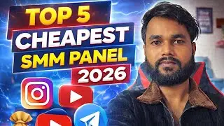 TOP 5 CHEAPEST SMM PANEL INDIA 2026 🔥@Itzhimanshu212 