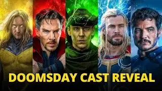 Avengers Doomsday Official Cast - Every Character In Doomsday Under 2 Minutes
