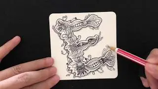 Zentangle / Doodle drawing 