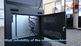 Vertical Interactive Totem Lcd Kiosk Advertising Display Digital Touch Screen Digital Signage