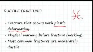 Ductile and Brittle Fracture | Engineering Materials