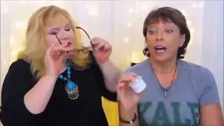 2 Real Chicks Review The Alana Mitchell Clear Collagen Peel-Off Masque!