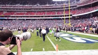 Houston Texans sideline experience