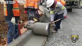 EASILY MADE 200 Feet of Concrete Fench - Curb Roller CM4000
