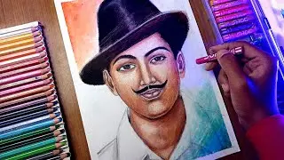 Draw With Me - Bhagat Singh Drawing,  Republic Day Drawing 🇮🇳