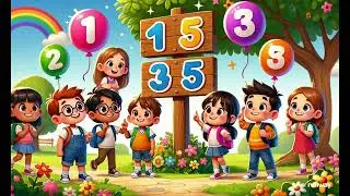 From 1 to 10: A Happy Counting Journey | One to Ten, Let's Count Again!