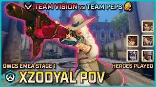 [ Xzodyal ] Team Vision vs Team Peps | Round Robin | OWCS EMEA Stage 1