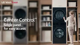 LG WashTower : Easy Reach Control Panel &ndash; Easy & Convenient Access for all | LG